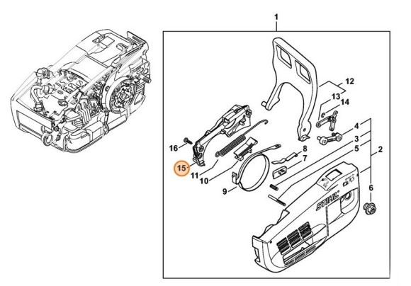 Кришка STIHL 11456487700