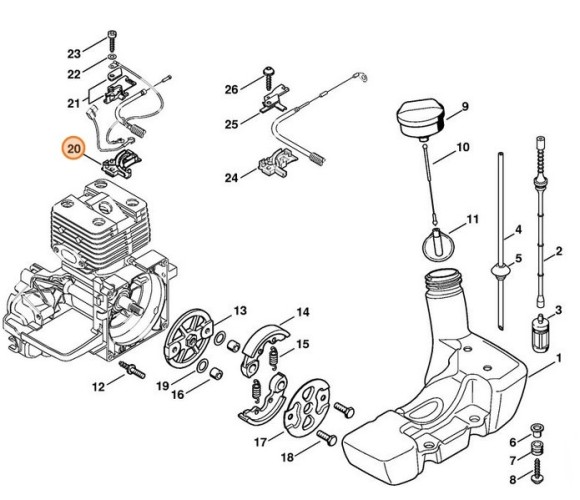 Крепление – нижняя сторона (41341822104)