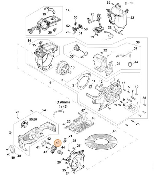 Масляный насос (MA026403200)
