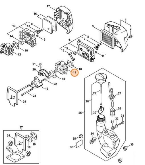 C1Q-S202C карбюратор (46011200600)