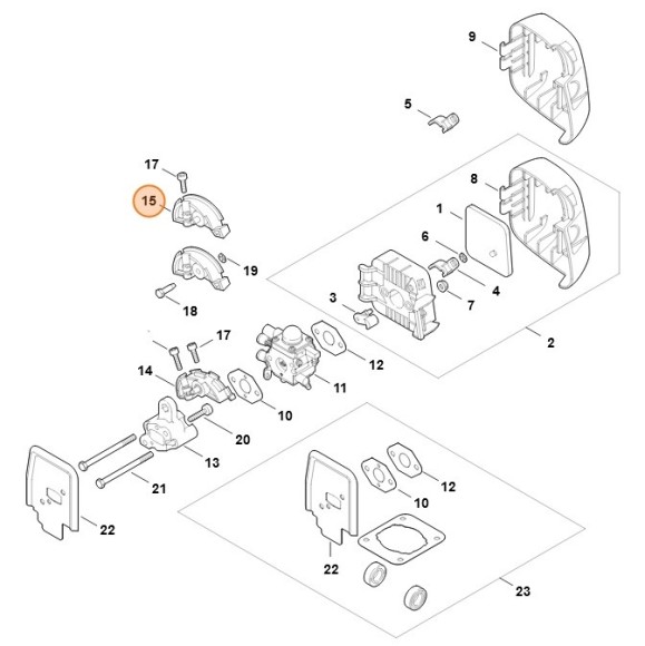 Зажимний елемент STIHL 41401827602