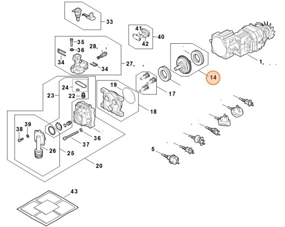 Поворотный диск 11,8° (RE027608700)