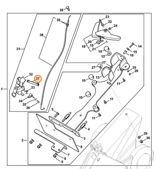Гумова стрічка STIHL 42241802200