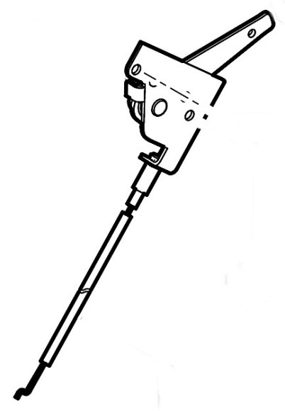 Трос управління дросельною заслонкою STIHL 61701801100