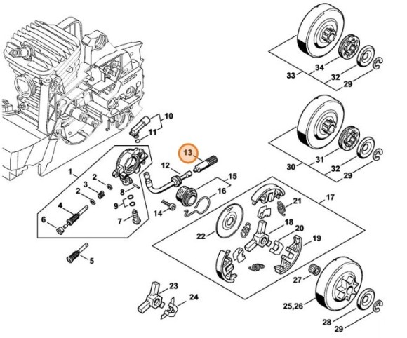 Головка всасывания (11276403800)