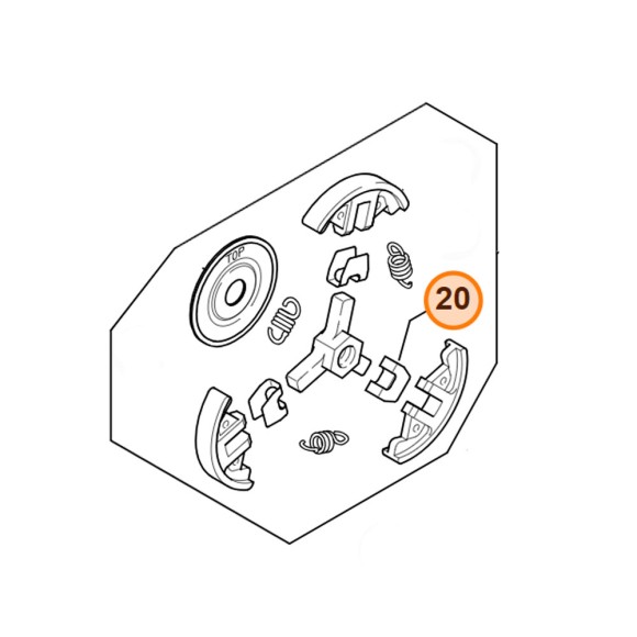 Держатель STIHL (11271623000) Держатель STIHL (11271623000)