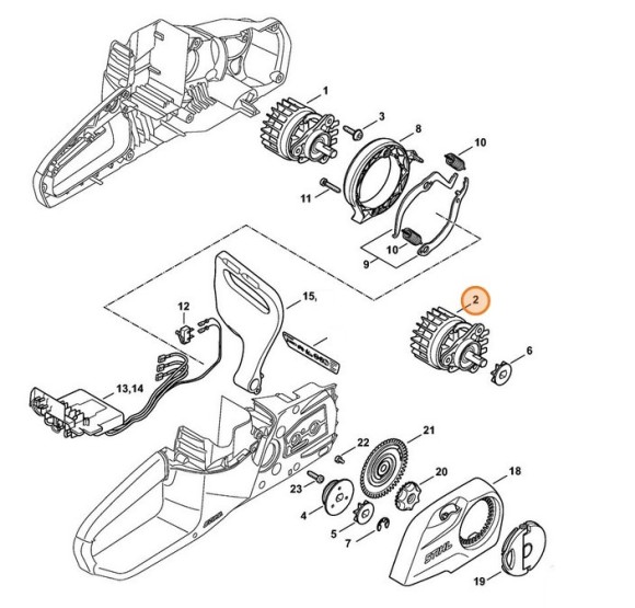 Электродвигатель (12546000200)