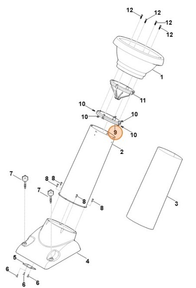 Зажимное кольцо (60087067100)