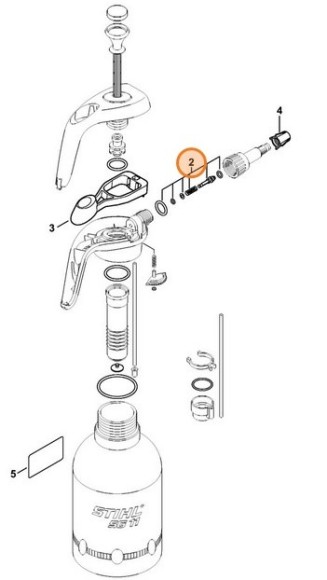Штифт регулировки (42555002903)