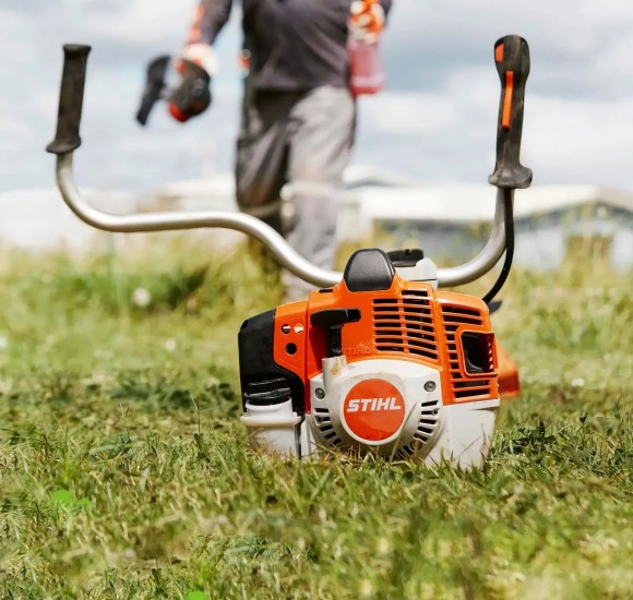 Бензокоса STIHL FS 351L, нож для зарослей 300мм-3 (41472000546)