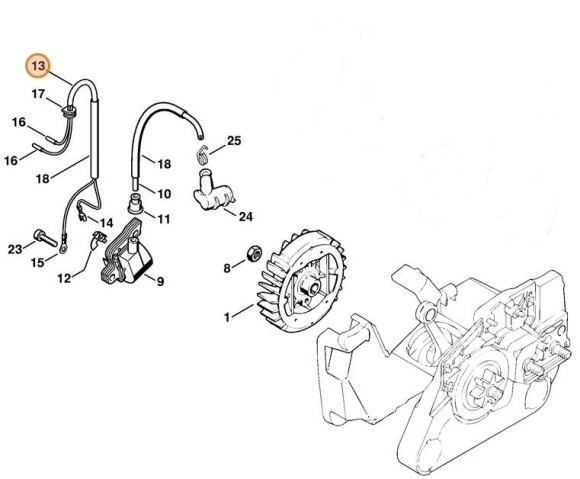 Кабельний жгут STIHL 11214403002