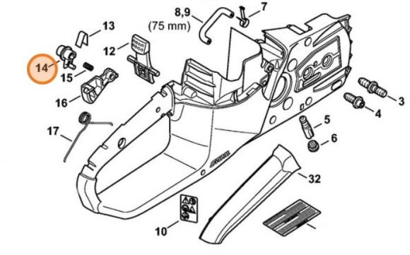Кнопка блокировки (12504357800)