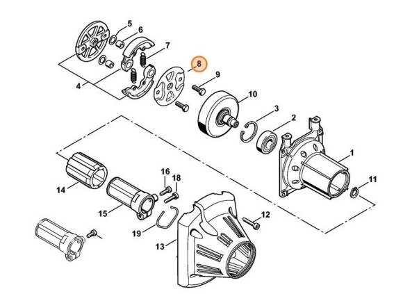 Накладка щитка (41281621000)