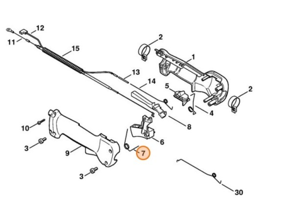 Пружина рычага (41371824500)