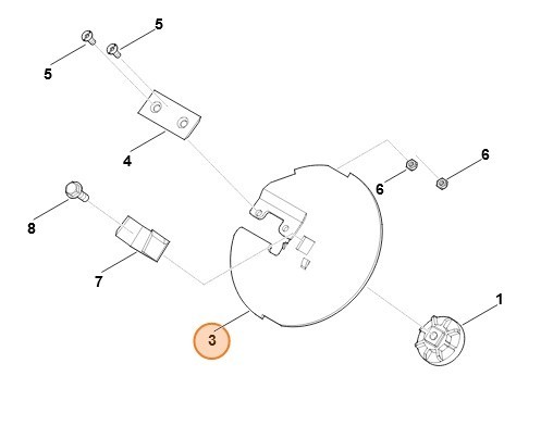 Щиток для ножа (60077021100)