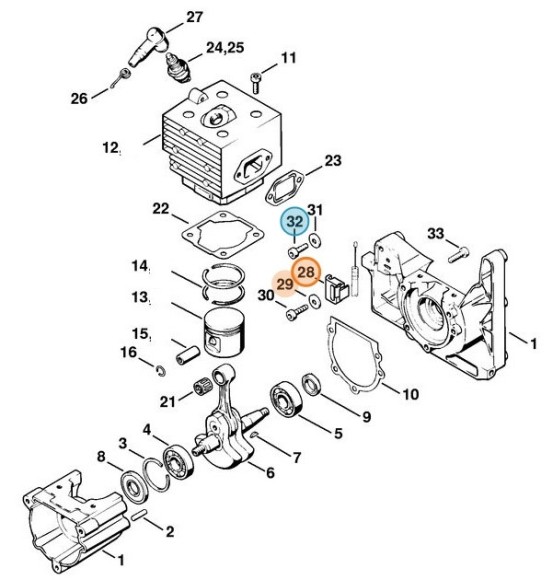 Главное крепление кабеля управления дроссельной заслонкой (42031802150)