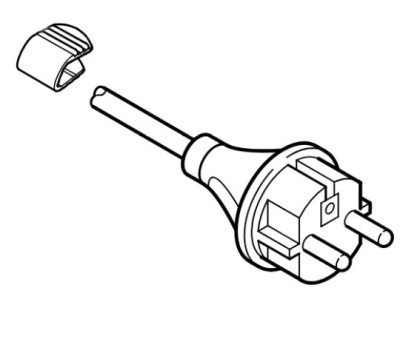 Соединительный кабель питания ЕС (49504402001)