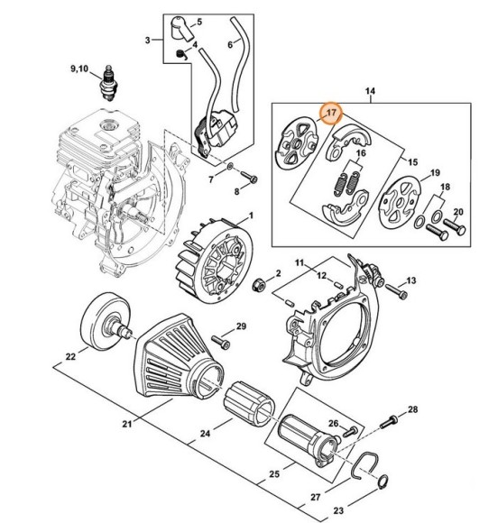 Накладка щитка (41471603000)
