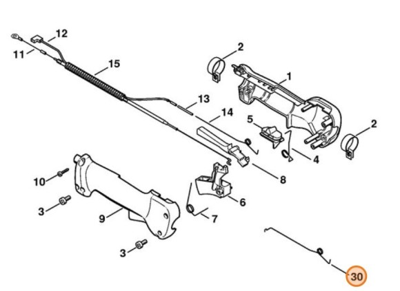 Пружина рычага (41371824502)