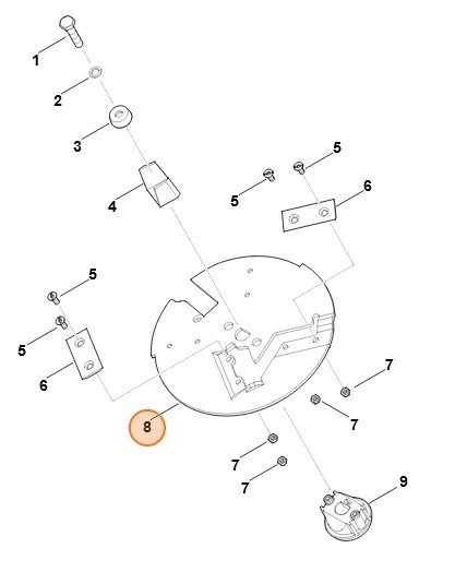Щиток для ножа (60087005100)