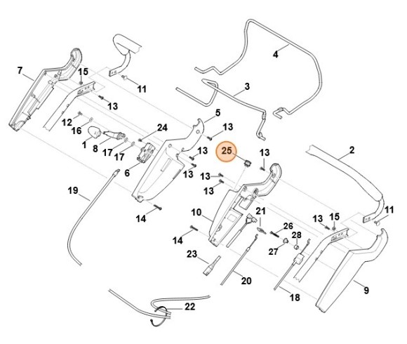 Кнопка стартера (63404300700)