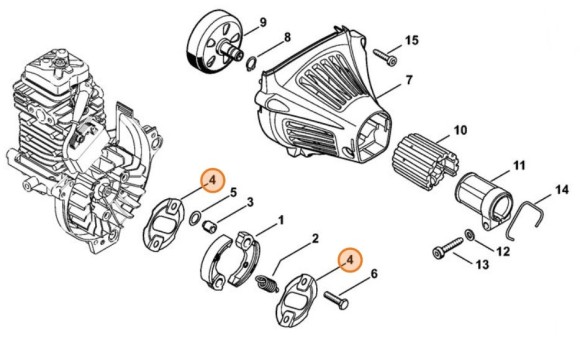 Накладка щитка (41801621000)