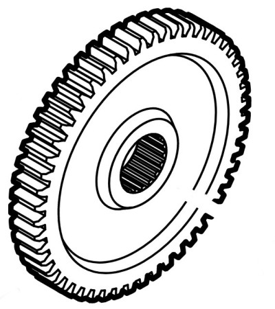 Передняя передача (62506420100)