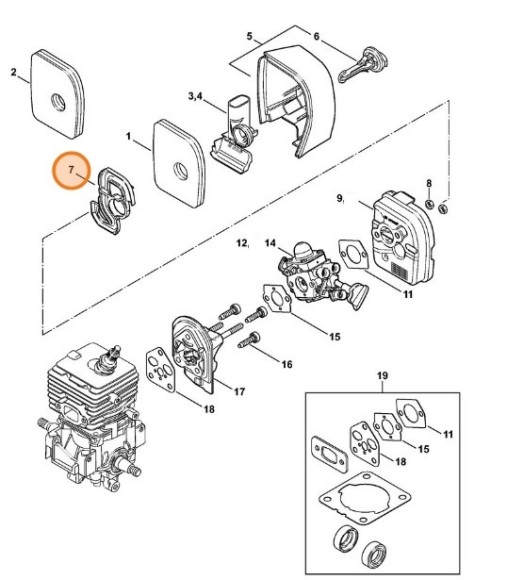 Ударнозахисний ковпак STIHL 42411216900