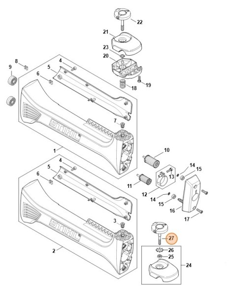 Зажимной винт (41477907501)