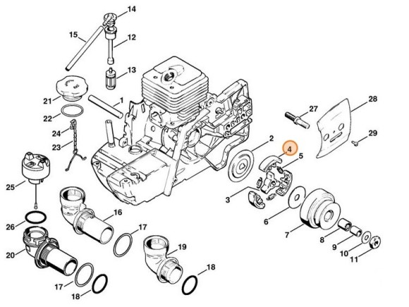 Центробіжна вага STIHL 11081601501