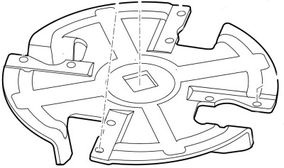 Щиток для ножа (60127021100) Щиток для ножа (60127021100)
