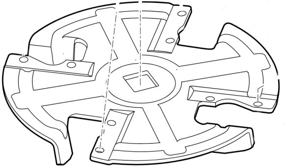 Щиток для ножа (60127021100)