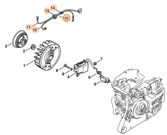 Кабельний жгут STIHL 11334403001