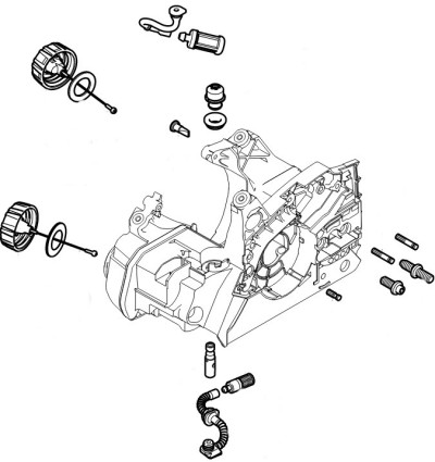 Картер двигуна STIHL 11480203002