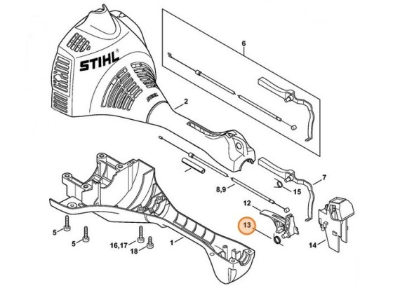 Пружина рычага (41401824500)