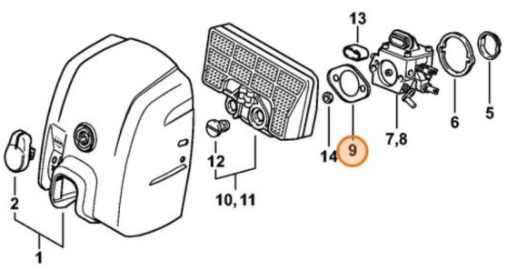 Відбиваюча стінка STIHL 11271217000