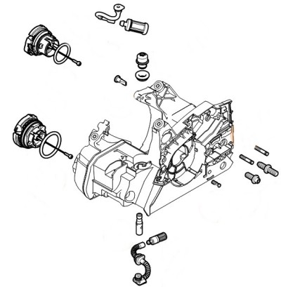 Картер двигуна STIHL 11480203006