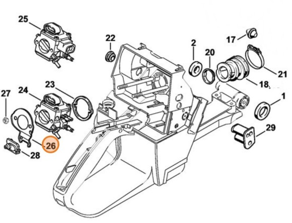 Відбиваюча стінка STIHL 11281217000