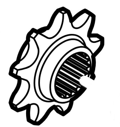 Звездочка цепи (62506422900)