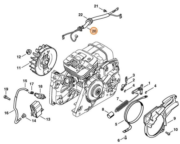 Кабельний жгут STIHL 11354403000