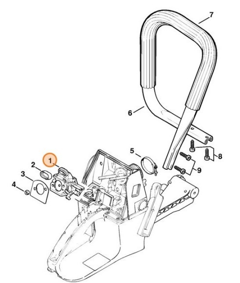 Карбюратор WJ­65 STIHL 11221200616
