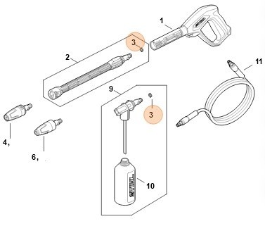 Уплотнительное кольцо (RE026090201)