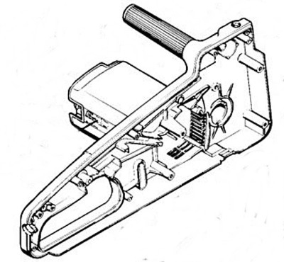 Картер двигуна STIHL 12076000803