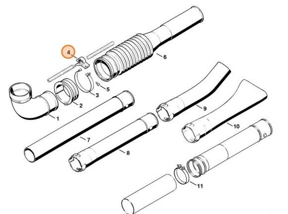 Тримач STIHL 42037088201