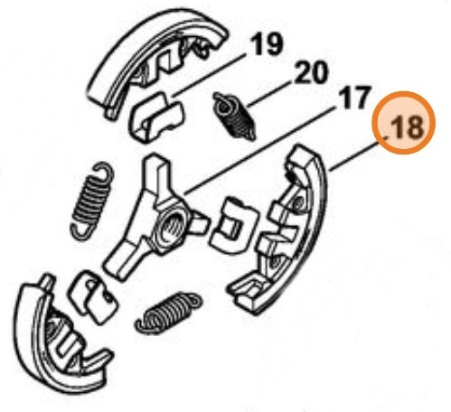 Центробіжна вага STIHL 11281620807