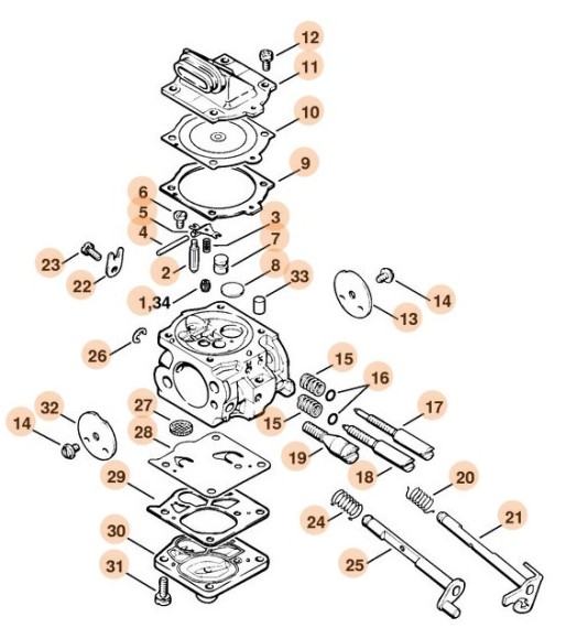 Карбюратор WJ-67B (11221200621)