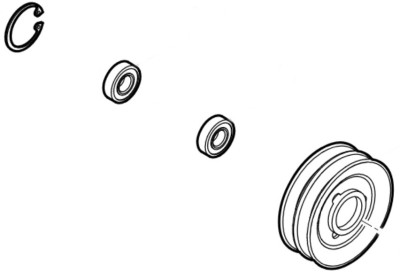 Двойной шкив (62907002521)