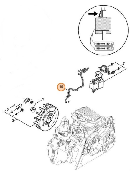 Кабельний жгут STIHL 11394403000