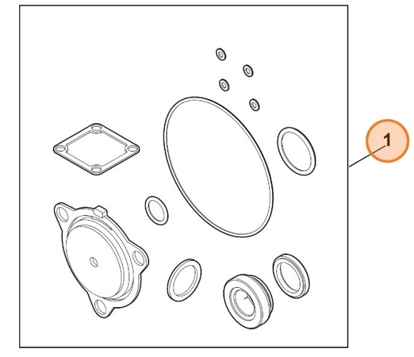 Набір ущільнень STIHL VB040071610