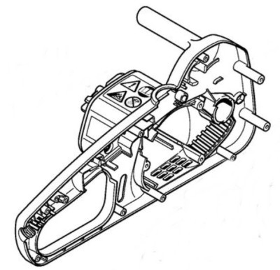 Картер двигуна STIHL 12086021201
